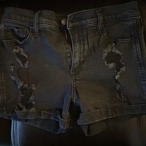 Hollister High Rise Ripped Jeans